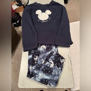 Disney Navy Blue 3X Pajamas